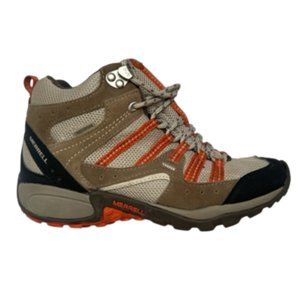 MERRELL Tuskora Mid Waterproof Hiking Boots, Size 7.5
